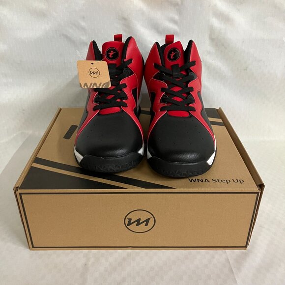 Beoapt Men's 10.5 Red/Black Basketball Shoes Running Sneakers Jogging Training - Picture 2 of 8